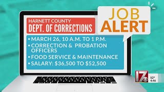 Harnett Correctional Institution hosting career fair