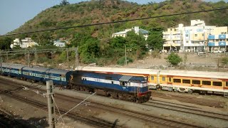 BEAUTIFUL SWEET HONKING | APU FITTED TNP ALCO CHUGS WITH TIRUCHENDUR EXPRESS..!!