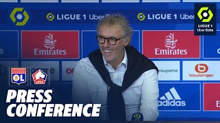 Press Conference OLYMPIQUE LYONNAIS - LOSC LILLE (1-0) / Week 13 - Ligue 1 Uber Eats / 2022-2023
