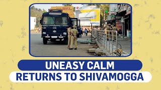 Harsha Murder | Uneasy calm returns to Shivamogga