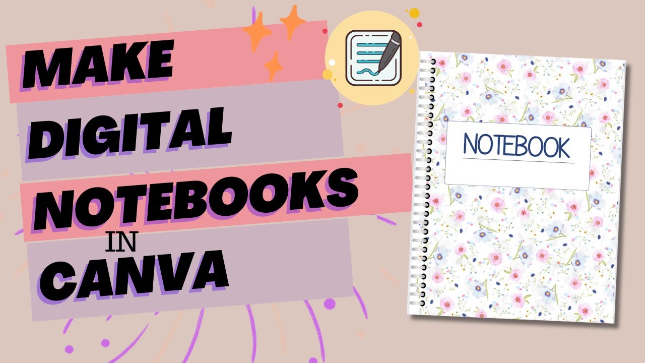 How To Create Digital Notebooks For Goodnotes From Canva Youtube