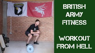 Military Full Workout | British Army Fitness | Workout from Hell