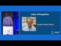 Legal Services Corporation 50th Anniversary Forum - Written Remarks from President Barack Obama