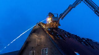 18.02.21 Omfattende brand i aktivitetshus i Sorø