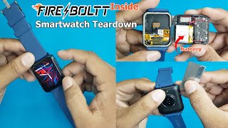 Smart Watch Teardown | How To Change Smartwatch Battery /Speaker /Mic  How to Open FIRE BOLTT Watch