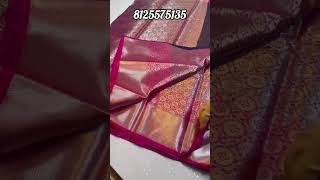 Classic organza silk all over butis kanchi border sarees // Latest sarees