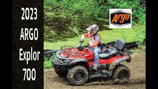 2023 Argo Explor 700 #atv #argos #trailriding #quad #familytime