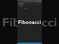 Fibonacci Series in Python|Crazy Codes|Python Tutorial #fibonacci  #python #programming #trending