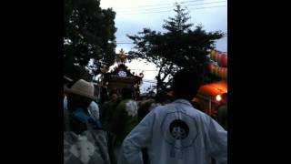 登渡神社　神輿　２０１１／０８