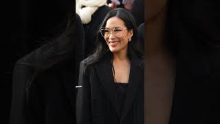 Ali Wong Is The Definition Of Thriving! 🤩  #aliwong #parisfashionweek #hautecouture #goldenglobes