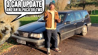 Update on 3x cars - The 850 TDi Saloon, my 850 and the broken 300k Mile BMW