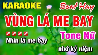 Karaoke Vùng Lá Me Bay - Như Quỳnh (Beat Chuẩn) Nhạc Sống | Hoài Phong Organ