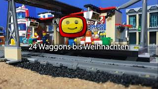 Brickboard Adventkalender Waggon 16