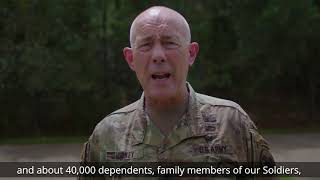 LTG Luckey Hurricane Dorian Update | U.S. Army Reserve