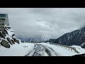 Rothang Pass Snow Road Manali Himachal