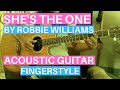 SHE'S THE ONE ACOUSTIC GUITAR FINGERSTYLE WITH THE VERY SPECIAL GUEST (Practice Video)