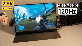 Best Portable Gaming Monitor? - MagicRaven 1600p 120Hz Portable Monitor
