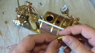 Microcosm Q2 V-twin cylinder cylinder live steam engine unboxing - Vybalovačka parního stroje