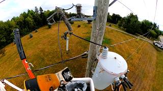 Arcing equipment trouble call! - Full video