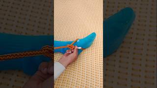 Knot tutorial for Foot 🦶/#viralshort #tie