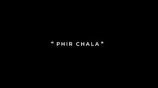 Phir Chala ❤️‍🩹 Jubin Nautiyal | Black Screen Lyrics Status | Instagram Trending Song Status