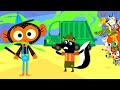 A Stinky Garbage Truck Goes To Mr. Monkey's Garage | Mr. Monkey, Monkey Mechanic