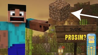 Zahral Som Si Minecraft Na MOBILE📱😳 | MINECRFT