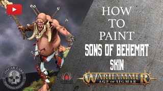 Miniature Painting Tutorial - Oscar Lars - Sons of Behemat Skin