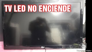 TV LED LG  NO ENCIENDE RESUELTO MODEL.42LV3500