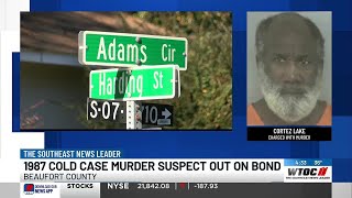 1987 cold case murder suspect out on bond