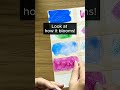 omg 😱 you have to try this watercolor technique what a beautiful texture