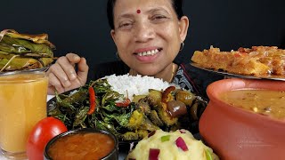 Delicious and Colorful Indian Healthy Food MUKBANG ASMR