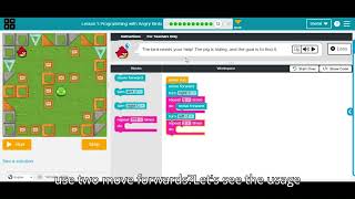 Lesson 1 | Programming with angry birds | Skill Building | Part 11 | Code Studio