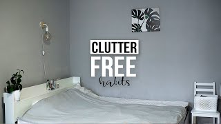 12 Lazy Habits For Clutter-Free Minimal Home