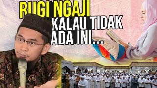 3 KAIDAH BELAJAR AGAMA. TANPA INI SIA-SIA - Ustadz Adi Hidayat LC MA