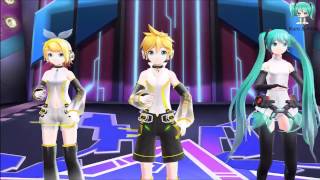 [MMD] Rin, Len Kagamine Hatsune Miku - Daddy