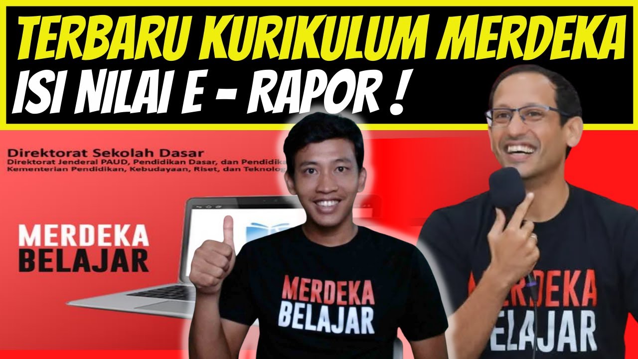 Cara Input Nilai E Rapor Kurikulum Merdeka Oleh Guru - Isi Tujuan ...