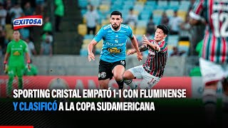 🔴🔵Sporting Cristal empató 1-1 con Fluminense y clasificó a la Copa Sudamericana