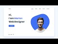 RESPONSIVE Personal PORTFOLIO Website HTML CSS And JAVASCRIPT | Mobile First