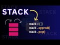 Implement Stack Using List | Python Tutorials | Data Structures