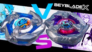 DESTRUCTIVE FINISH! Dran Dagger 4-60R VS Shark Edge 3-60LF INTENSE Beyblade X BATTLE