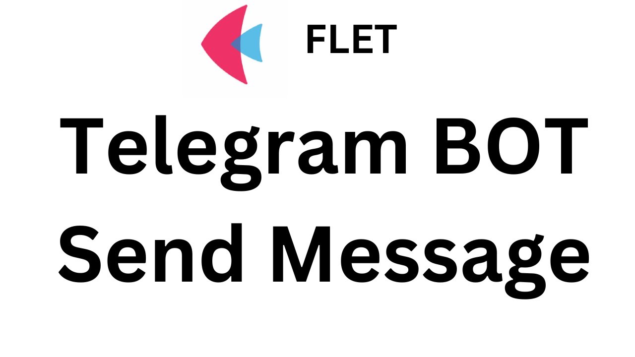 Flet Tutorial - Send Message To Telegram BOT - YouTube