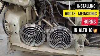 Installing 🔥 | ROOTS Megasonic Horns| in Alto K10