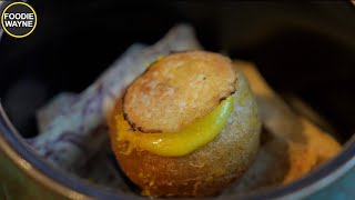 How to Cook [ amuse bouche ] Beignet | Taro. Ginger custard. Lemon puree. | Sony ZV-E1