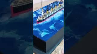 titnic craft with cardboard|titanic2023|titanic ocean|titanic art|reaistick titanic ship|