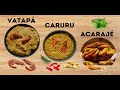 how to make typical afro brazilian food vatapa and caruru step by step easy and simple to do