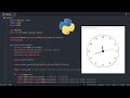 Create an Analog Clock in Python with Tkinter
