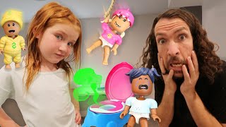A For Adley Baby Day Care  Hide N Seek With Crazy Roblox Babies Adleys The Boss Twilight Daycare