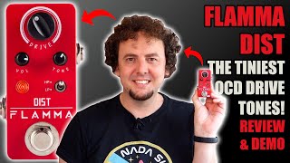 Flamma FC06 Distortion Pedal | The smallest, best-sounding OCD clone for under $50? Review \u0026 Demo