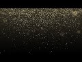 glowing golden dust particles background looped animation with bokeh free hd version footage